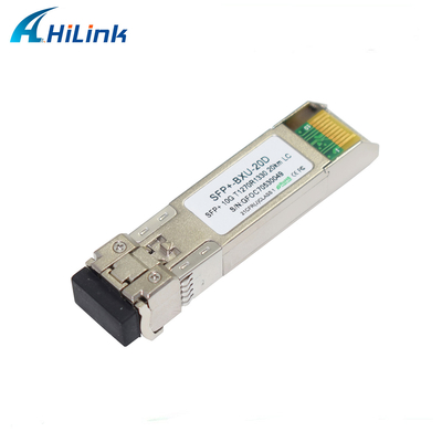 10G BIDI 20KM Dwukierunkowy moduł nadawczo-odbiorczy SFP+ WDM SMF 1270nm/1330nm LC DOM