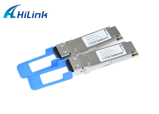 Duplex LC SMF Optyczny moduł nadawczo-odbiorczy 100GBASE-LR1 QSFP28 Single Lambda 1310nm 10km DOM
