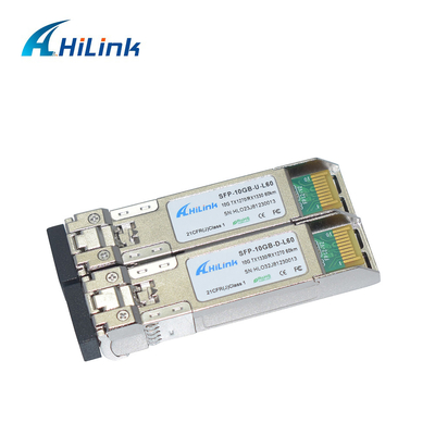 10G 60KM SFP+ moduł nadawczo-odbiorczy BIDI 60KM SFP+ 10G-ER4-60KM SMF 1270nm/1330nm