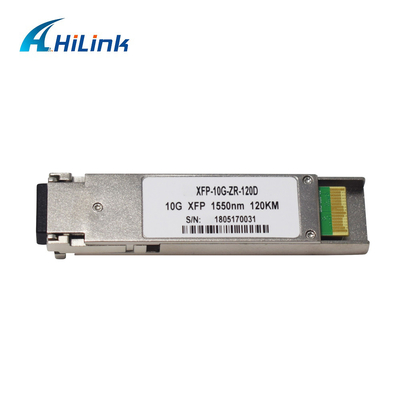 Złącze LC Transceiver 10G XFP 1550nm 100KM ZR Podwójny światłowód jednomodowy DDM