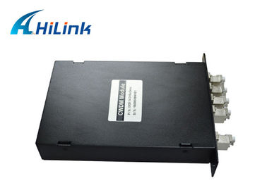 1470-1530 nm Moduł LGX Box CWDM Mux Demux 4 kanałowy Złączem LC / APC