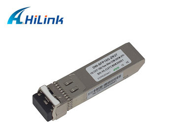 Hilink 10G DWDM 40 / 80km C21-C60 SFP + Moduł optyczny do urządzeń DWDM