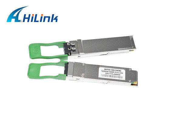 QSFP28 1310nm DOM Optyczny moduł nadawczo-odbiorczy QSFP-100G-CWDM4-S