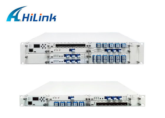EDFA OLP OEO R / B Splitter AWG CWDM OTN WDM Managed Chassis
