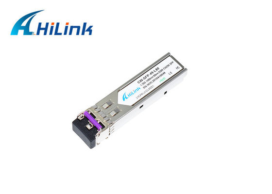 Moduł CWDM SFP Moduł światłowodowy SFP Ethernet 1.25g 1270-1610nm Zgodny z RoHS
