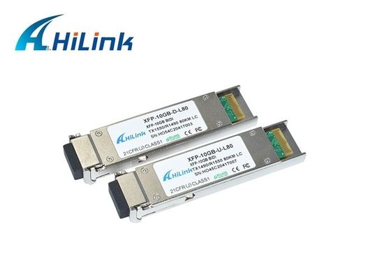 80 km Moduły BIDI XFP 10G Transceiver Sfp Fiber LC TX1490nm