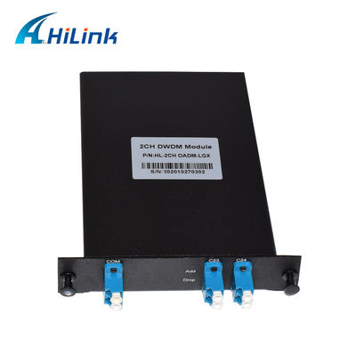 1310nm 2-kanałowy optyczny Dodaj multiplekser kroplowy Dwdm Dodaj Oadm Mux Demux Dwdm
