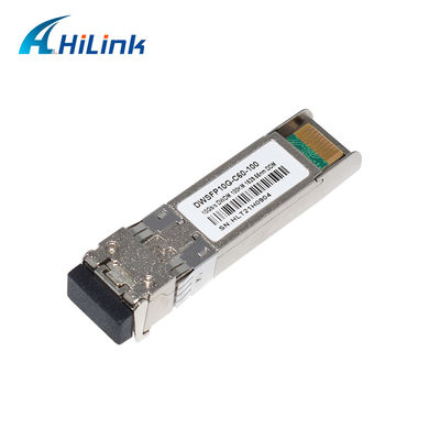 100KM DWDM DWSFP10G Moduł nadawczo-odbiorczy SFP+ C60 1529.55nm 100km LC DOM